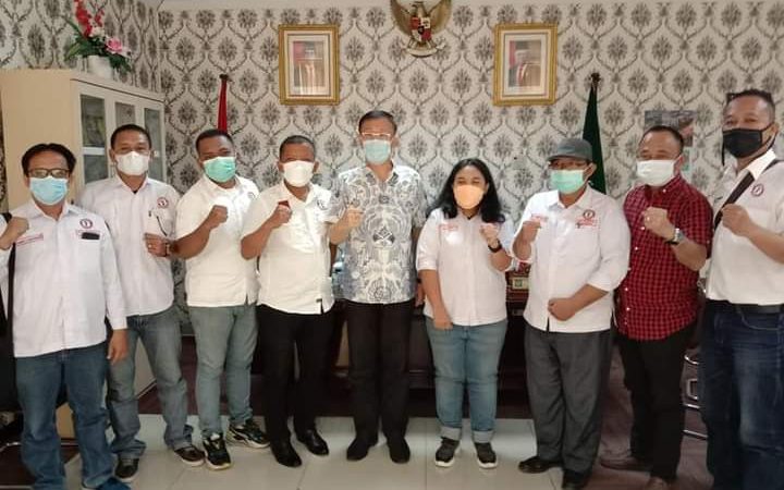 Ketua DPRD Medan, Hasyim SE Terima Kunjungan DPC Pospera Kota Medan