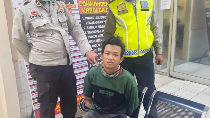 Apes!!! Belum Sempat Kabur Jauh, Pencuri Tas Ini Diringkus Polsek Pancur Batu