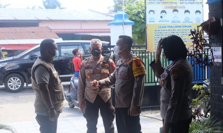 Kapolresta Deli Serdang Monitoring Vaksinasi di Desa Sekip dan Desa Bangun Sari