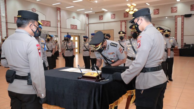Kapolda Sumut Serah Terimakan Jabatan PJU