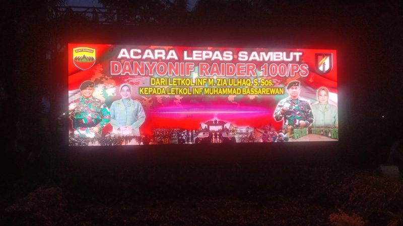 Kapolres Binjai Hadiri Acara Pisah Sambut Danyon Raider 100/PS di Namukur Utara