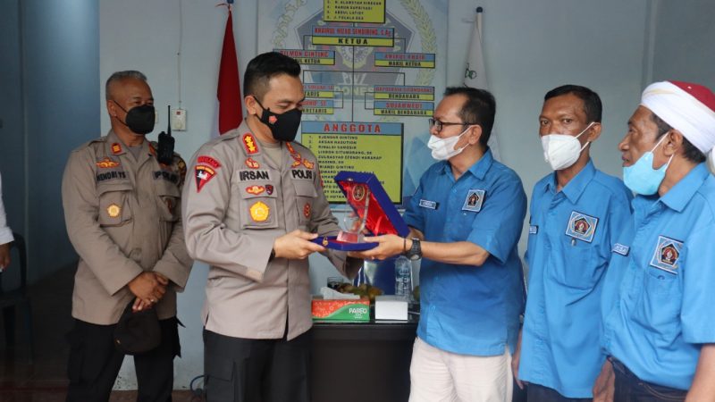 Pererat Tali Silaturahmi, Kapolresta Deli Serdang Sambangi PWI Deli Serdang