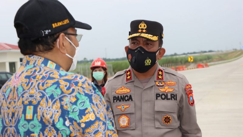 Hampir Rampung, Kapolda Sumut Cek Tol Binjai-Stabat