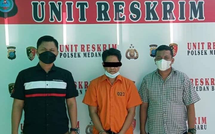 Polsek Medan Baru Ciduk Pengedar Sabu di Jalan Mistar