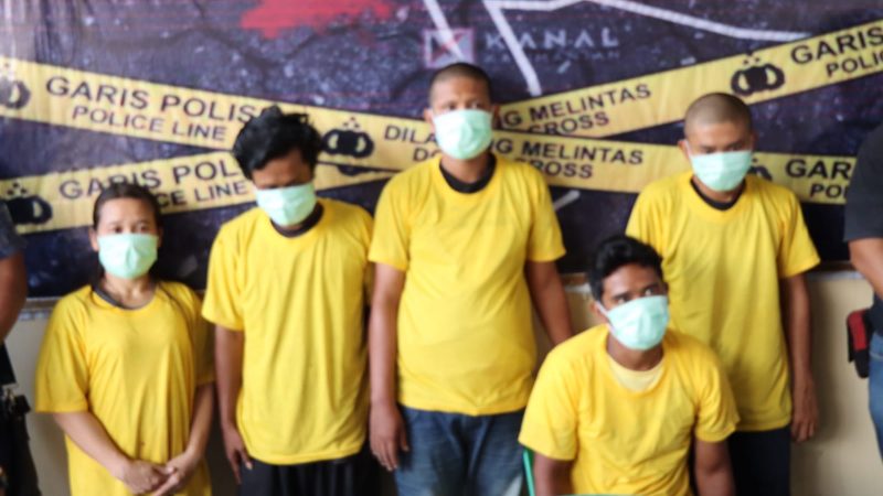 Lagi “Ngamar” di Hotel, Polres Binjai Ringkus Sepasang Kekasih Pelaku Jambret