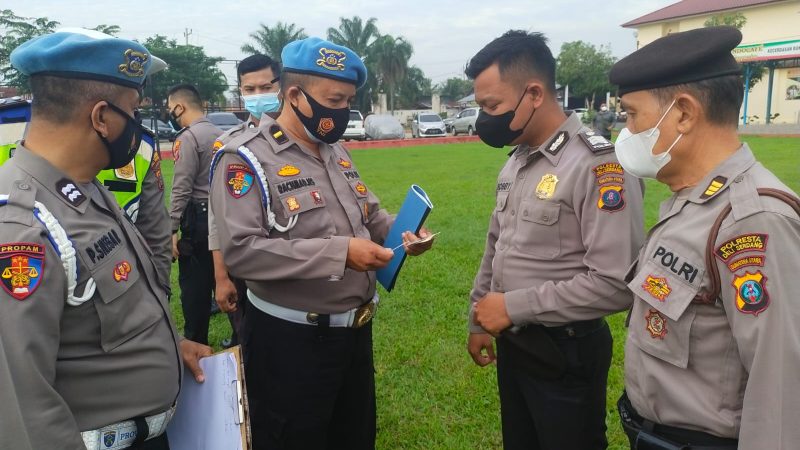 Tingkatkan Disiiplin Personil, Sie Propam Polresta Deli Serdang Gelar Gaktiblin