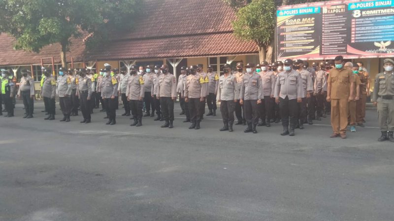 Polres Binjai Gelar Apel Gabungan Pengamanan Hari Raya Imlek 2573 Tahun 2022