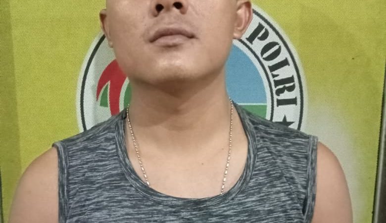 Dikibusi Warga, Pengedar Sabu di Dusun Tanjung Baru Desa Perhiasan Dibekuk Polres Binjai