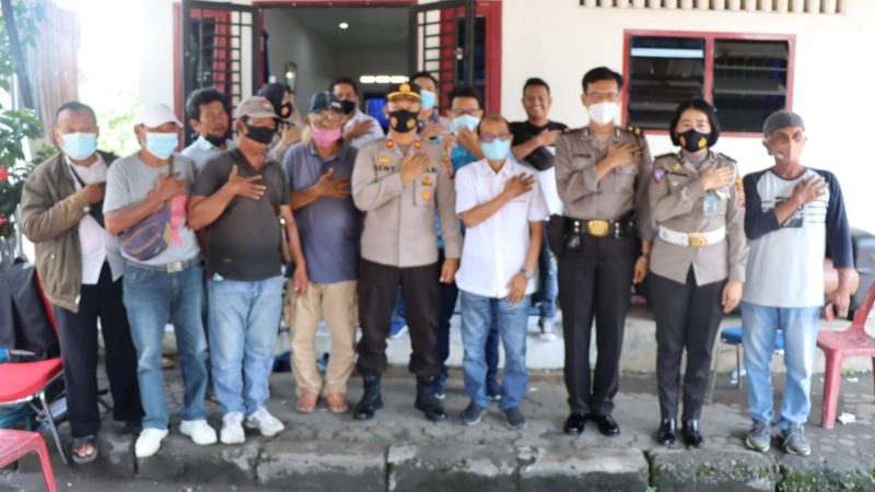 Hari Pers Nasional ke -76 Tahun, Waka Polres Binjai Sambangi Kantor PWI