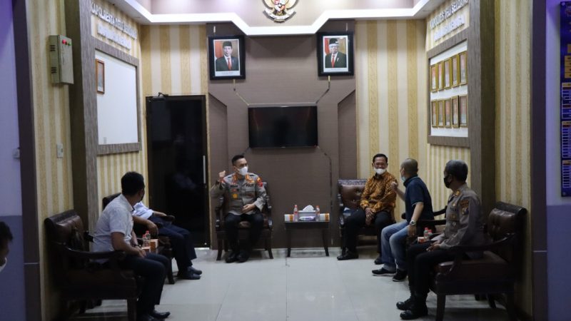 Kapolresta Deli Serdang Sambut Silaturahmi Tokoh Masyarakat STM Hulu