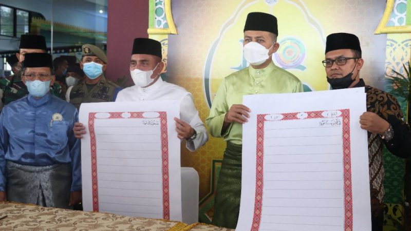 Pembukaan MTQ XXXVIII Tingkat Sumut di UINSU, Gubsu : Ini Momentum Amalkan Ajaran Alquran