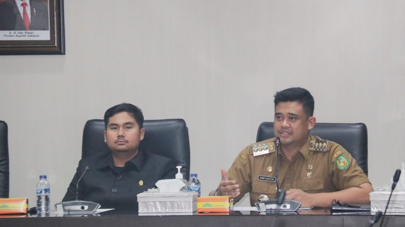 Walikota Terima Kunjungan DPRD Sumut