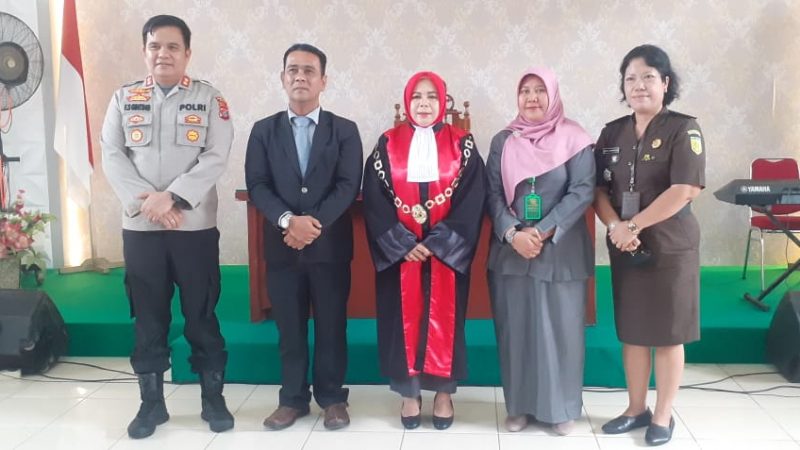 Kapolres Binjai Hadiri Pelantikan Wakil Ketua PN Binjai