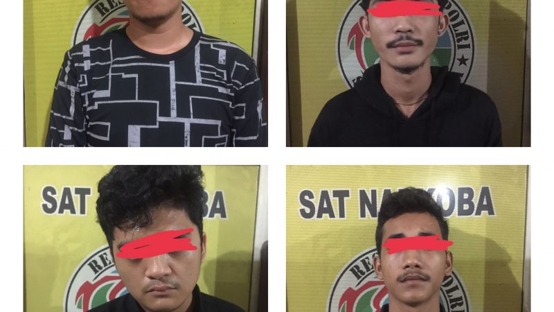 Sat Res Narkoba Polres Binjai Bekuk Pengedar dan Pecandu Pil Ekstasi