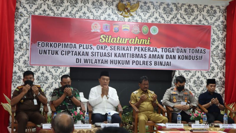 Kapolres Binjai Ajak Forkopimda Jaga Situasi Kondusif