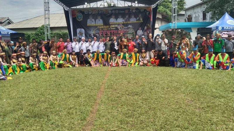 Pameran UMKM Se-Sumut dan Festival Seni Budaya Jawa di Medan Johor