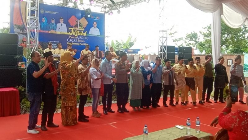 Wakapolresta Deli Serdang Hadiri Penutupan Kegiatan Event Kebudayaan Festival Pancur Gading Situs Benteng Putri Hijau