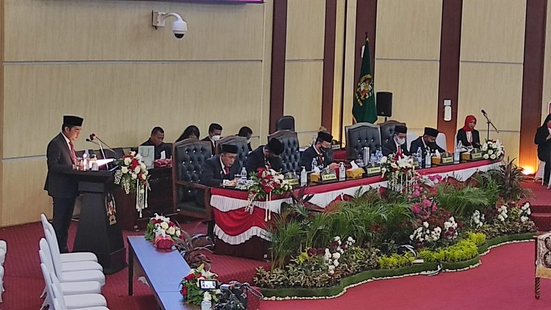 DPRD Kota Medan Gelar Rapat Paripurna Penandatanganan Nota Kesepakatan KUA dan PPAS Rancangan Perubahan APBD Kota Medan Tahun Anggaran 2022
