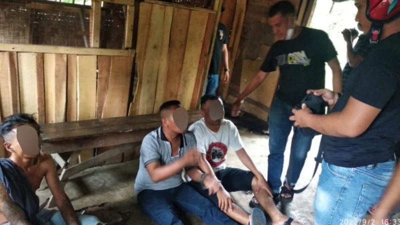 Grebek Sarang Narkotika, Polresta Deli Serdang Ringkus 4 Pecandu