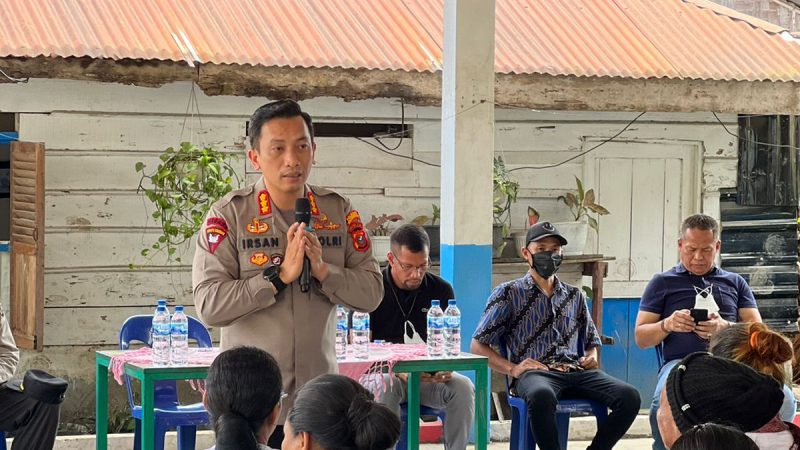 Kapolresta Deli Serdang Kunker ke Mako Polsek Sibiru-biru