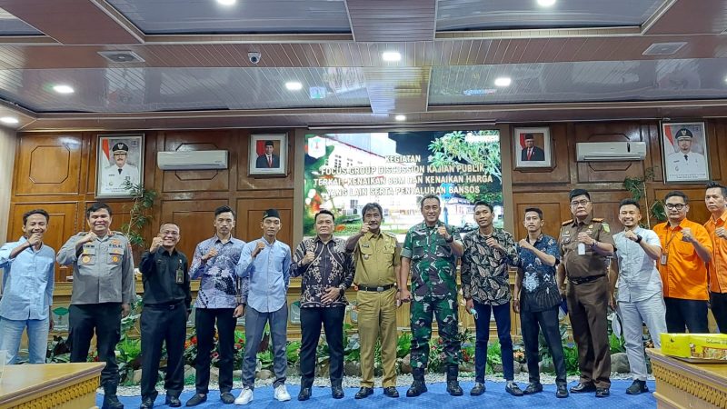 Forkopimda Binjai Diskusi Terkait Kenaikan BBM dan Penyaluran Bansos