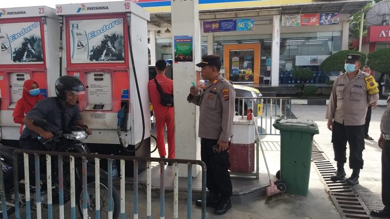 Patroli, Polsek Beringin Monitoring Ketersediaan BBM