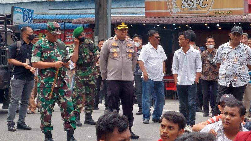Polres Binjai Gelar Pengamanan Unras Tolak Kenaikan BBM