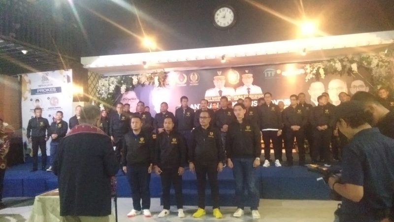 Pelantikan Sangkot Sirait menjadi Ketua Terpilih PELTI SUMUT 2022-2027