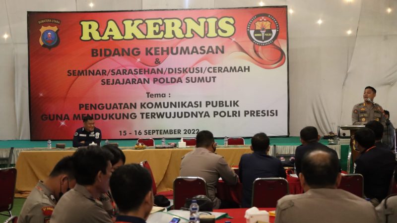 Tingkatkan Kemampuan, Humas Polres Sergai Ikuti Diklat dan Rakernis