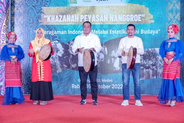 Aulia Rachman Bangga Medan Tuan Rumah Pertunjukan Kesenian Khazanah Peyasan Aceh