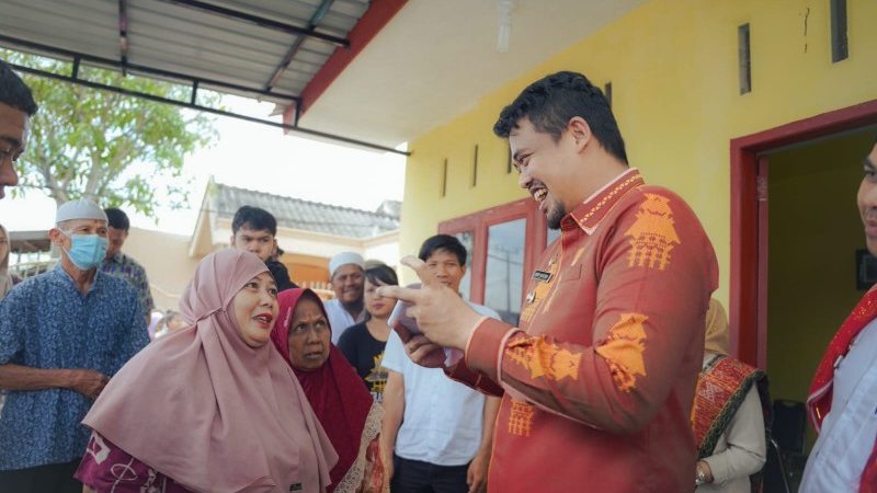Bobby Nasution Penuhi Janji Berkantor di Medan Utara