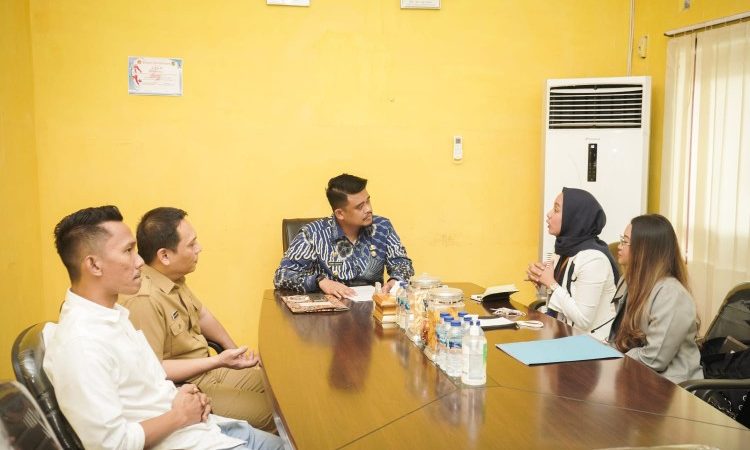Bobby Nasution Audiensi Dengan Kompas TV di Kantor Medan Utara