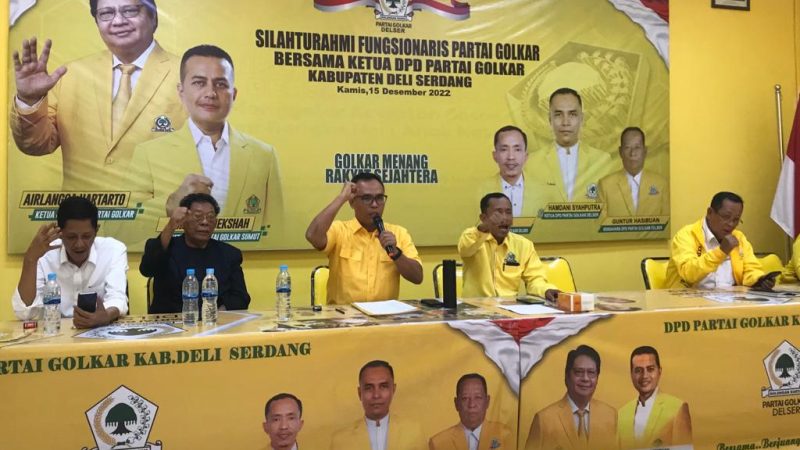H. Hamdani Syahputra : Fungsionaris Harus Kerja Membesarkan Partai Golkar