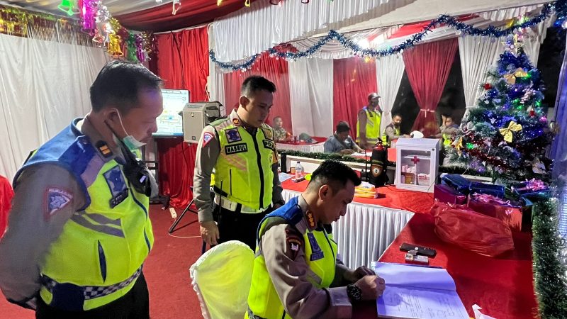 Kapolresta Deli Serdang Langsung Cek Kesiapan Pos Pam, Pos Yan dan Pos Terpadu