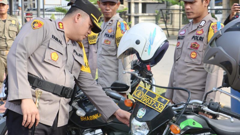 Polres Langkat Gelar Apel Pasukan Ops Keselamatan Toba 2023