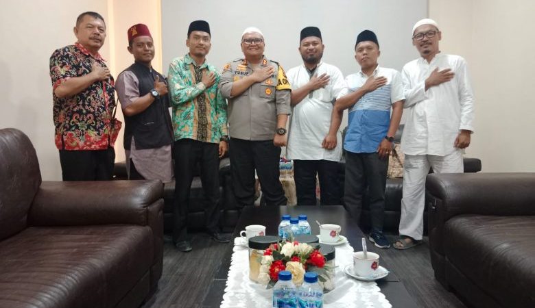 Kapolres Tanjung Balai Terima Silaturahmi Pengurus Daerah Nahldatul Wathan