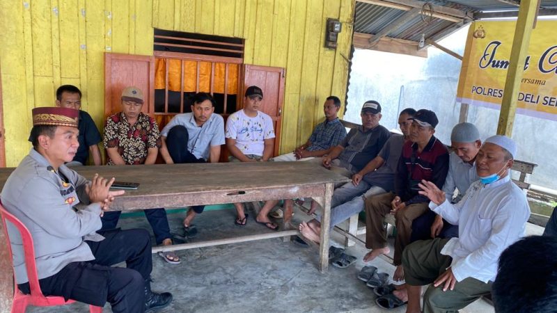 Jumat Curhat, Polresta Deli Serdang Tampung Keluhan Warga