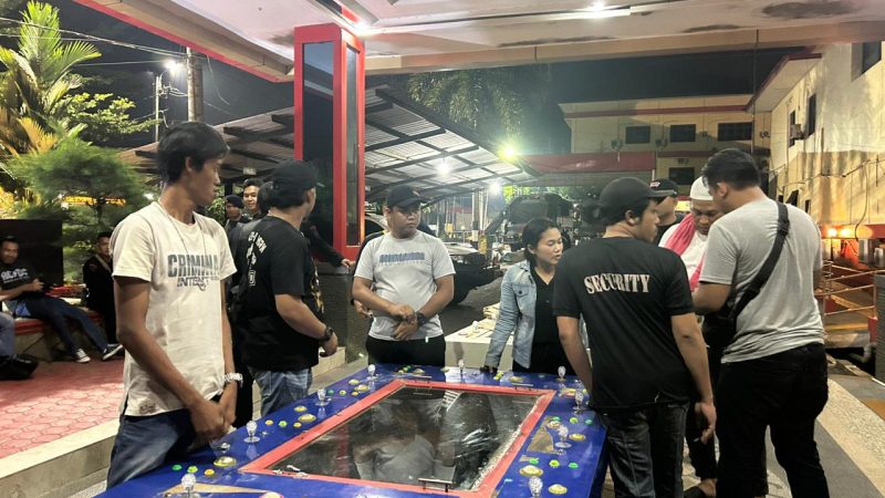 Polda Sumut Dalam Ops Pekat Toba 2023 Gencar Menindak Penyakit Masyarakat Kasus Perjudian