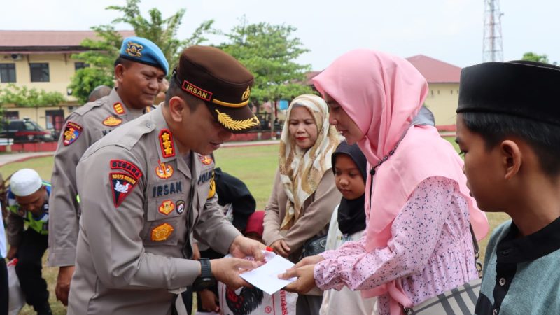 Unit Pengumpul Zakat (UPZ) Polresta Deli Serdang Bagikan Zakat Profesi Polri Kepada 50 Penerima