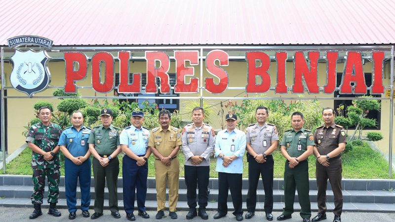 Kapolres Binjai Sambut KKDN Setjen Wantannas