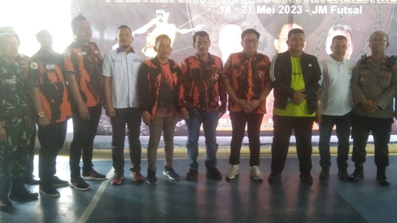 Pembukaan Turnamen Futsal PAC Pemuda Pancasila Medan Denai Resmi Dibuka