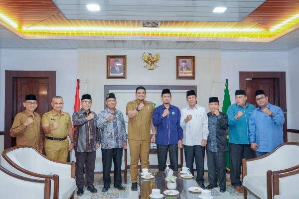 Bobby Nasution Sambut Silaturahmi PHD Kota Medan