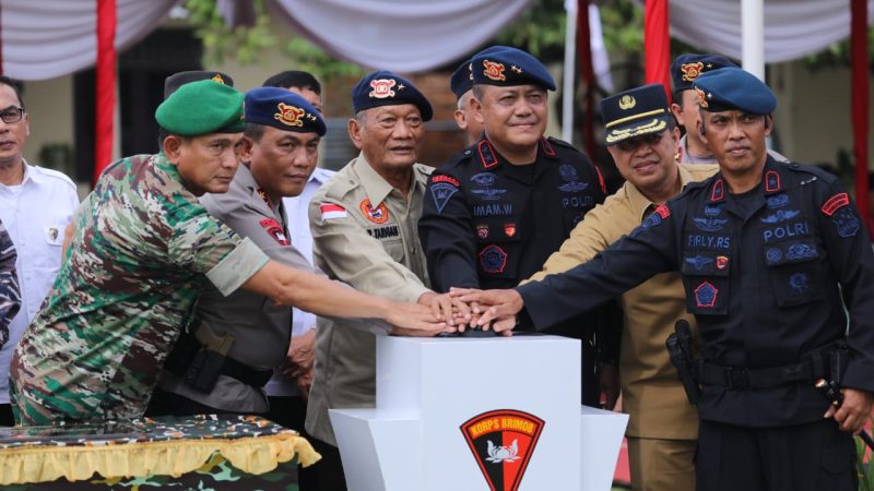 Markas Komando Pasukan Brimob I Polri Resmi Berdiri di Sumut