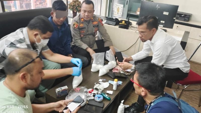 Bawa Sabu di KNIA, Pria Ini Diringkus Sat Res Narkoba Polresta Deli Serdang