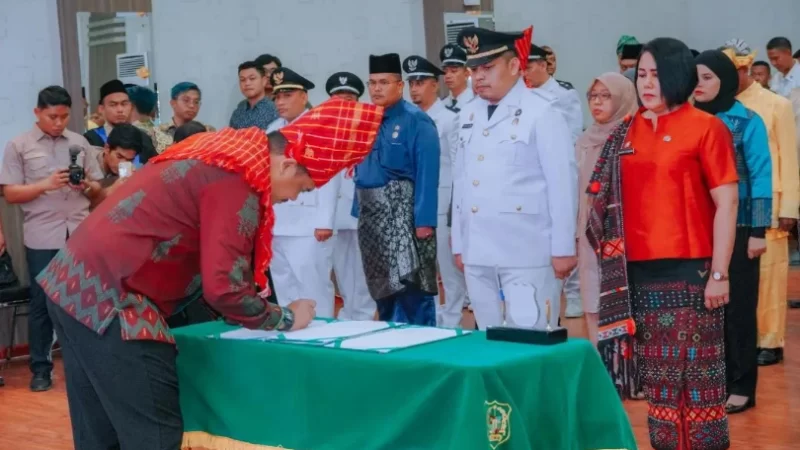 Resmi!!! Bobby Nasution Lantik 47 Pejabat Pemko Medan