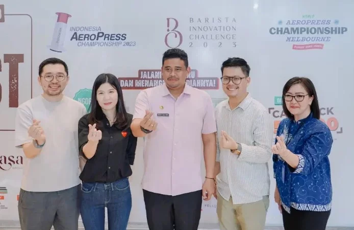 Walikota Medan Hadiri Opening Ceremony Kopi Fest Indonesia 2023