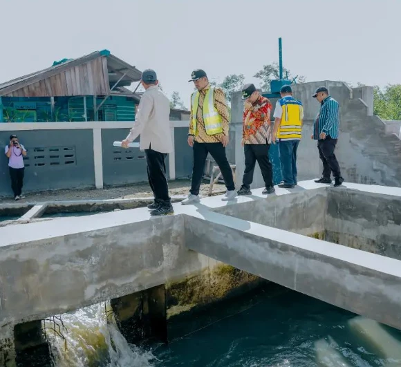 Bobby Nasution Tinjau Langsung Rumah Pompa Air di Belawan
