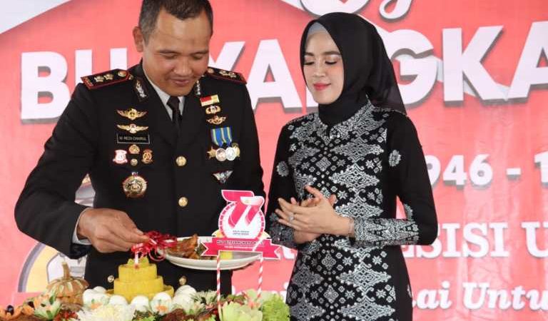 Polres Madina Gelar Tasyakuran HUT Bhayangkara ke-77