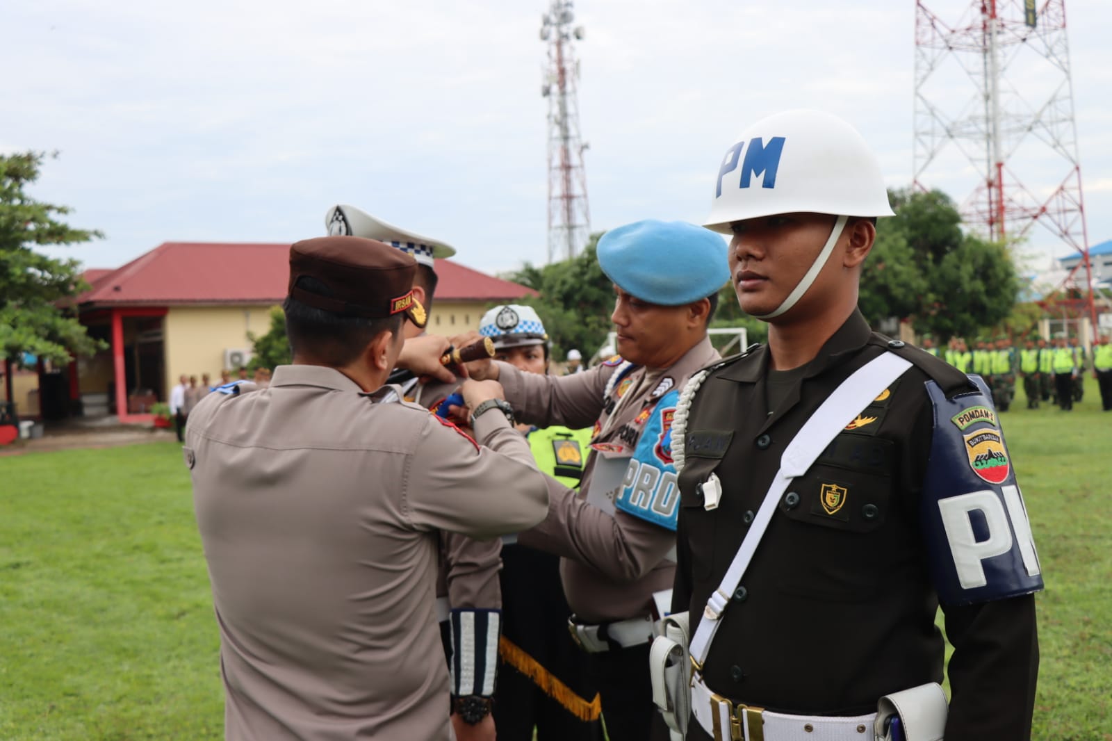 Polresta Deli Serdang Laksanakan Apel Gelar Pasukan Ops Patuh Toba 2023