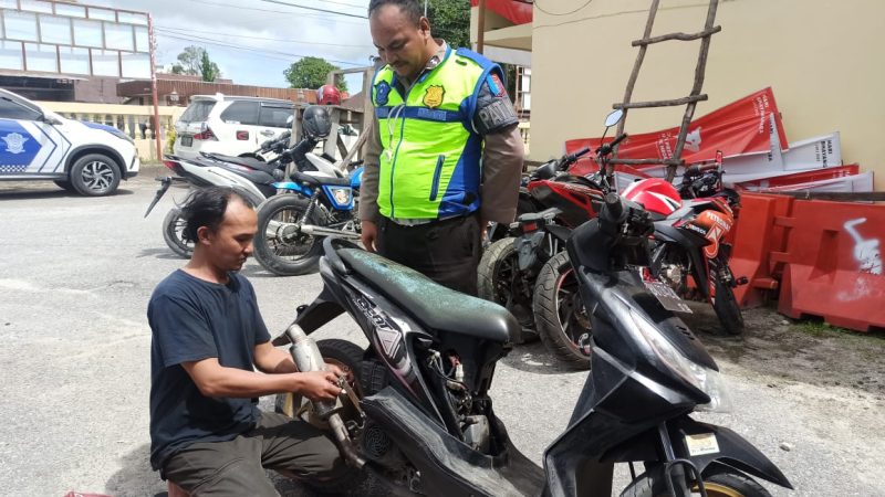 Pelaksanaan Operasi Patuh Toba 2023 di Wilayah Hukum Polres Humbahas 